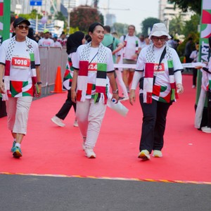 Race photo from WALK FOR PALESTINE