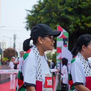 Race photo from WALK FOR PALESTINE