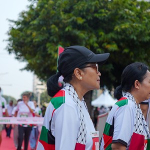 Race photo from WALK FOR PALESTINE