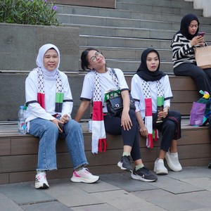 Race photo from WALK FOR PALESTINE