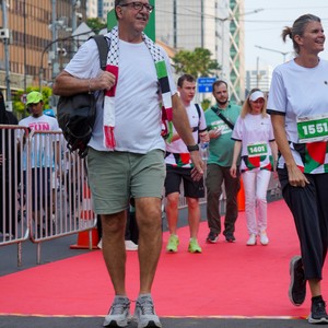 Race photo from WALK FOR PALESTINE