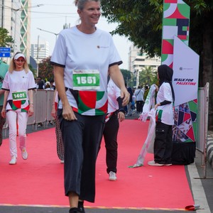 Race photo from WALK FOR PALESTINE