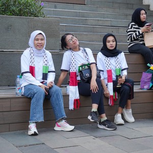 Race photo from WALK FOR PALESTINE
