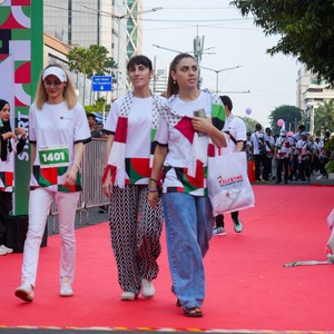 Race photo from WALK FOR PALESTINE