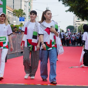 Race photo from WALK FOR PALESTINE