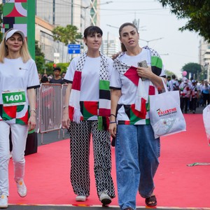 Race photo from WALK FOR PALESTINE