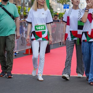 Race photo from WALK FOR PALESTINE