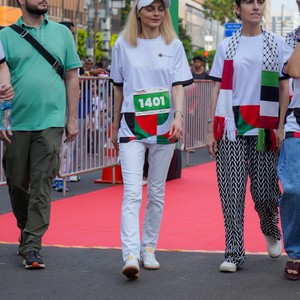 Race photo from WALK FOR PALESTINE