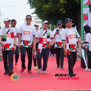 Race photo from WALK FOR PALESTINE