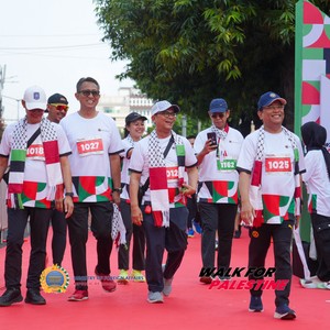 Race photo from WALK FOR PALESTINE