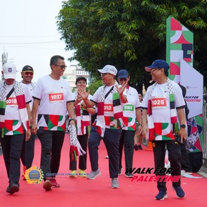 Race photo from WALK FOR PALESTINE