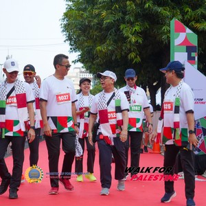 Race photo from WALK FOR PALESTINE