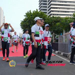 Race photo from WALK FOR PALESTINE