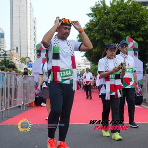 Race photo from WALK FOR PALESTINE