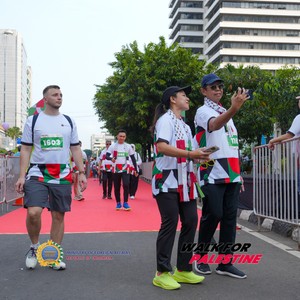 Race photo from WALK FOR PALESTINE