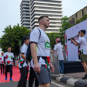 Race photo from WALK FOR PALESTINE