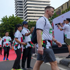 Race photo from WALK FOR PALESTINE