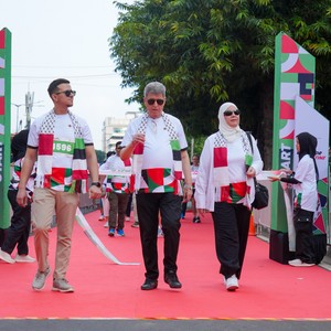 Race photo from WALK FOR PALESTINE