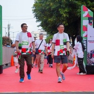 Race photo from WALK FOR PALESTINE