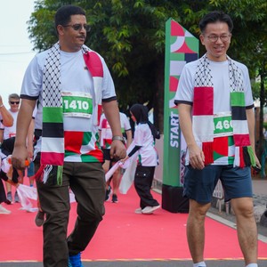 Race photo from WALK FOR PALESTINE