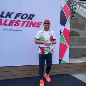 Race photo from WALK FOR PALESTINE