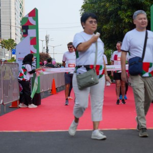 Race photo from WALK FOR PALESTINE