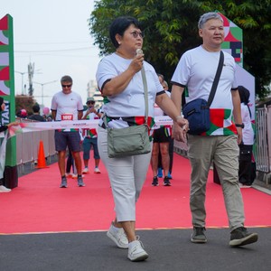 Race photo from WALK FOR PALESTINE