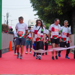 Race photo from WALK FOR PALESTINE