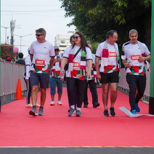Race photo from WALK FOR PALESTINE