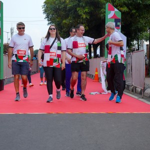 Race photo from WALK FOR PALESTINE