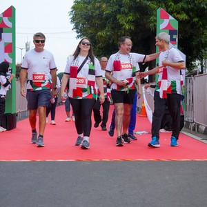 Race photo from WALK FOR PALESTINE
