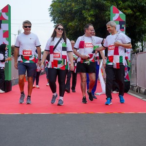 Race photo from WALK FOR PALESTINE