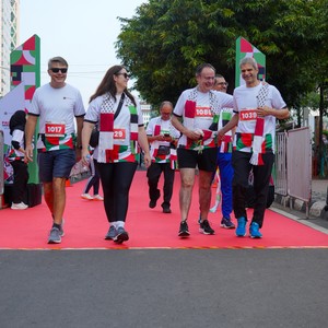 Race photo from WALK FOR PALESTINE