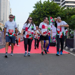 Race photo from WALK FOR PALESTINE