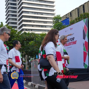 Race photo from WALK FOR PALESTINE