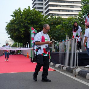 Race photo from WALK FOR PALESTINE