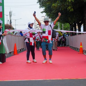 Race photo from WALK FOR PALESTINE