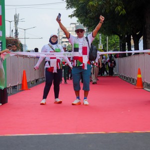 Race photo from WALK FOR PALESTINE