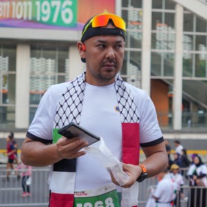 Race photo from WALK FOR PALESTINE