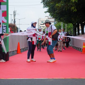 Race photo from WALK FOR PALESTINE