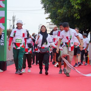 Race photo from WALK FOR PALESTINE