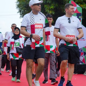 Race photo from WALK FOR PALESTINE