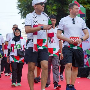 Race photo from WALK FOR PALESTINE