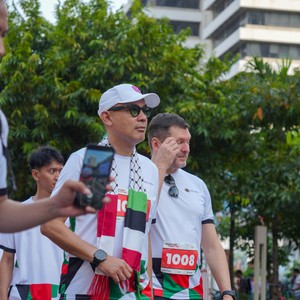 Race photo from WALK FOR PALESTINE