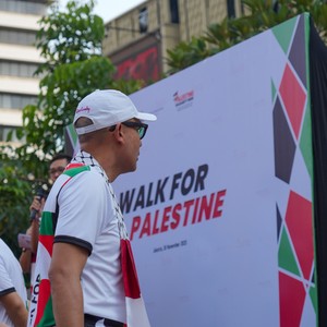 Race photo from WALK FOR PALESTINE