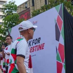 Race photo from WALK FOR PALESTINE