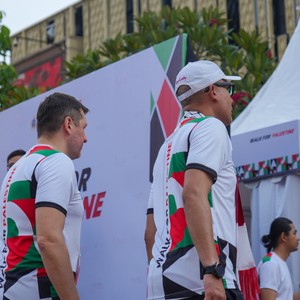 Race photo from WALK FOR PALESTINE
