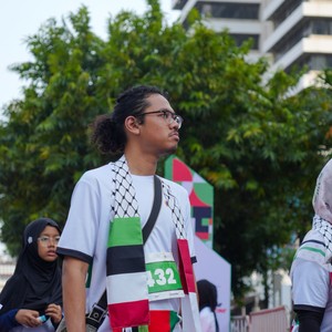 Race photo from WALK FOR PALESTINE
