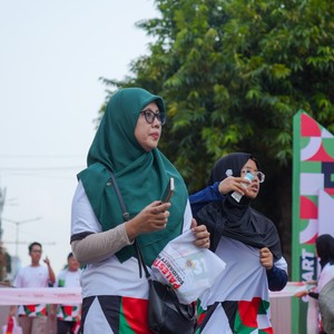 Race photo from WALK FOR PALESTINE