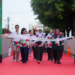 Race photo from WALK FOR PALESTINE